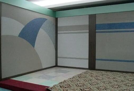 聚酯纖維吸音板有多種顏色及圖案飾面