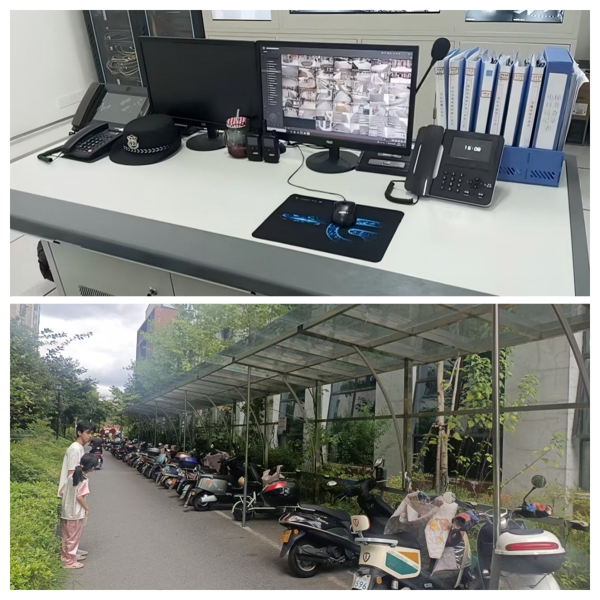 圖 整改后的設(shè)備間、小區(qū)停車棚.jpg